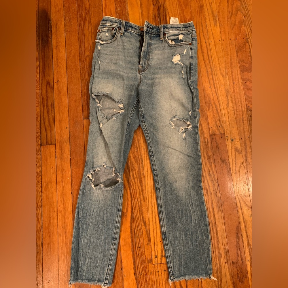 ABERCROMBIE high rise jeans